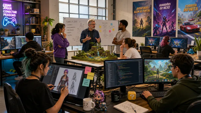 Carreiras no Setor de Entretenimento Digital e Games