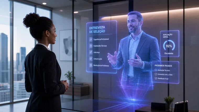👁️‍🗨️ Entrevistas por Holograma: Como Se Comportar e o Que Vestir