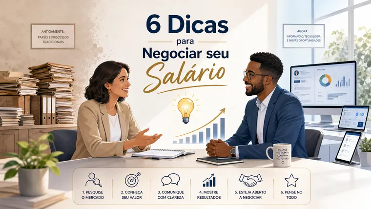 6 Dicas de Ouro para Negociar seu Salário e Valorizar sua Carreira
