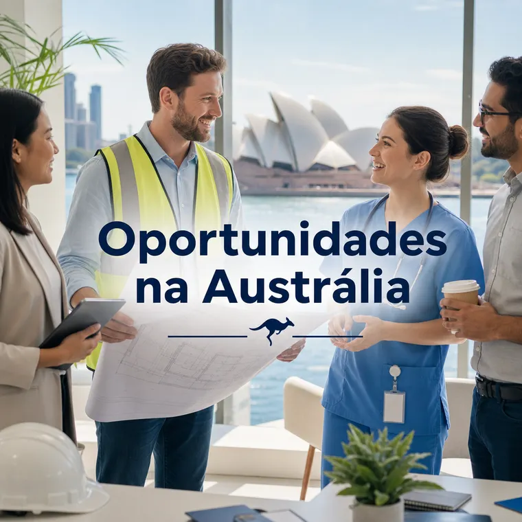 Austrália: O Destino de Ouro para Profissionais Qualificados em 2026
