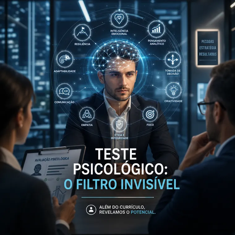 TESTE PSICOLÓGICO: O FILTRO INVISÍVEL QUE DEFINE SUA CARREIRA