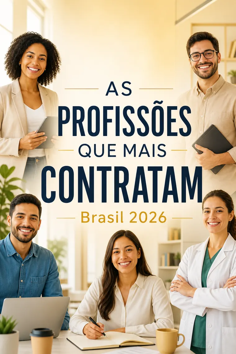 O MAPA DAS PROFISSÕES QUE ESTÃO CONTRATANDO AGORA
