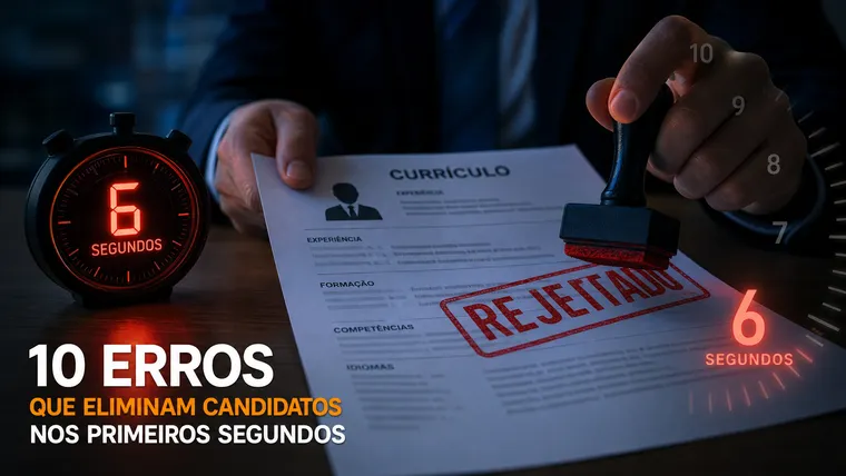 10 ERROS QUE ELIMINAM CANDIDATOS NOS PRIMEIROS SEGUNDOS