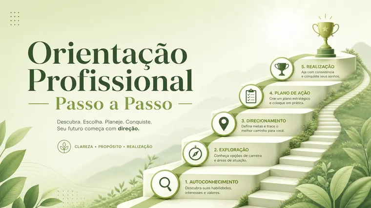 Orientação Profissional Passo a Passo: O Mapa para sua Realização