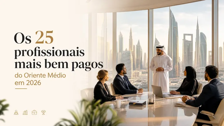 Os 25 Profissionais Mais Bem Pagos do Oriente Médio em 2026
