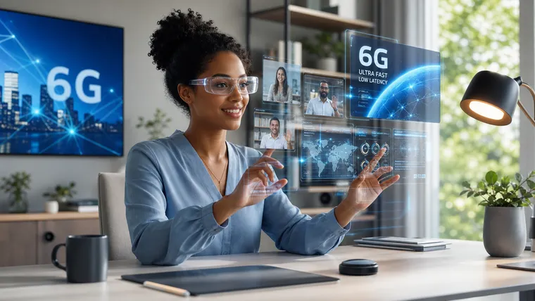 O impacto do 6G na velocidade do trabalho remoto