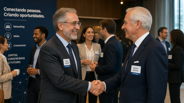 O Peso do Networking de Alto Escalão na Recolocação de Profissionais Seniores