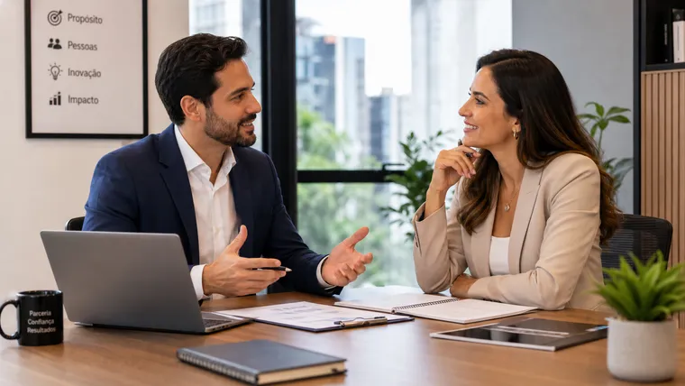 🤝 Entrevista de Parceria vs. Entrevista de Emprego: Mudando o Chip Mental de Vendas