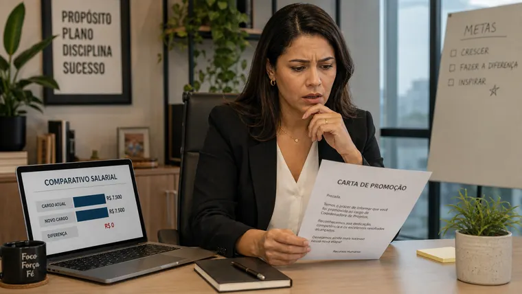 Promovido Sem Aumento: Como Lidar com a Famosa "Promoção de Casca de Ovo"
