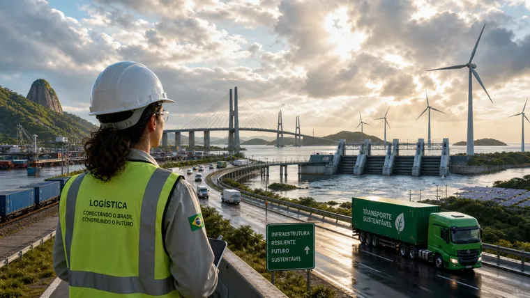 Como as Mudanças Climáticas Estão Redesenhando as Carreiras de Infraestrutura e Logística