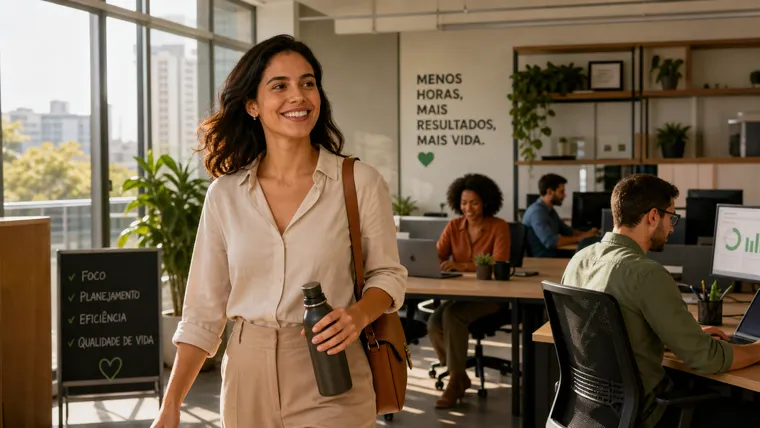Como a Jornada de Trabalho Reduzida Pode Melhorar Seus Resultados e Imagem Profissional