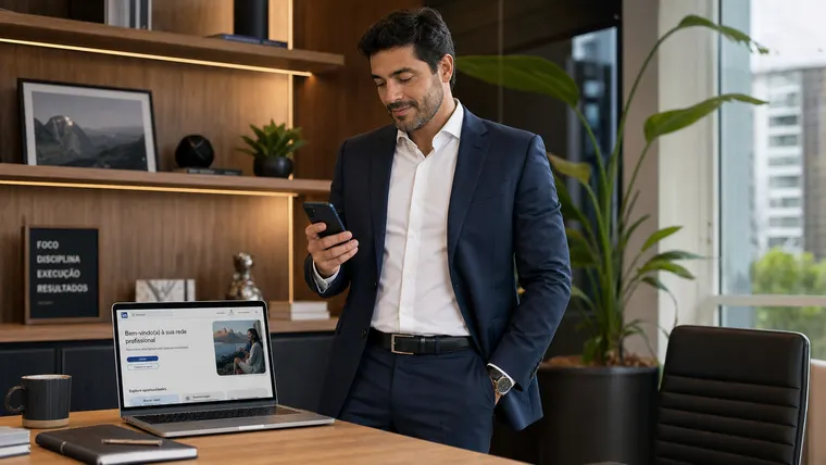 Posicionamento Executivo no LinkedIn: Como Falar de Negócios Sem Cair no Clichê do "Obrigado, Player"