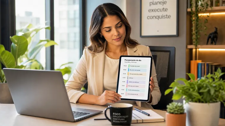 O Poder das Micro-Rotinas: Como Organizar seu Dia de Trabalho Híbrido Sem Perder o Foco