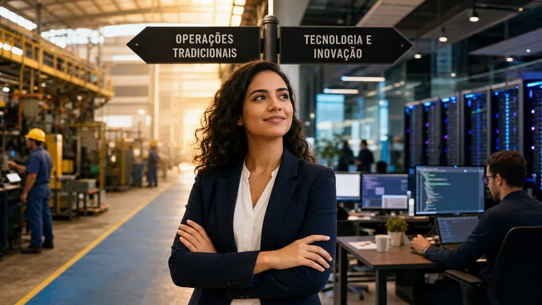 Mudando da Operação Tradicional para o Mercado de Tecnologia Sem Começar Como Estagiário