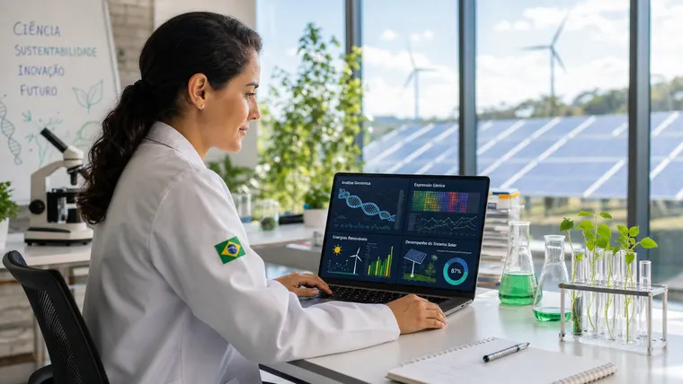 Carreiras de Fronteira: Onde Biotecnologia, Computação e Energias Renováveis se Encontram