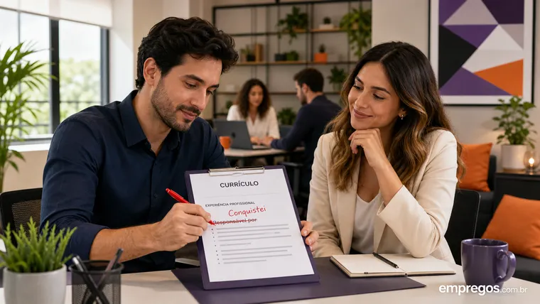Do "Responsável por" ao "Conquistei X": Mudando o Tom do Seu Currículo