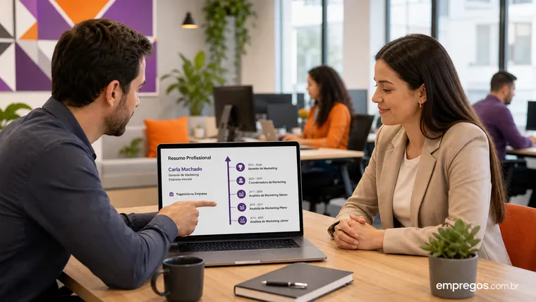 Como Demonstrar Evolução e Promoções Dentro de Uma Mesma Empresa
