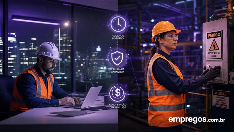 Trabalho Noturno e Periculosidade: Como Funcionam os Adicionais Salariais