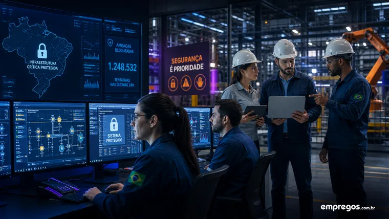 Cibersegurança Industrial: A Urgência de Proteger Fábricas e Redes Elétricas