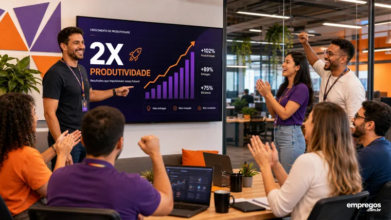 Como Explicar Projetos Onde a IA Dobrou a Produtividade do Seu Time Anterior