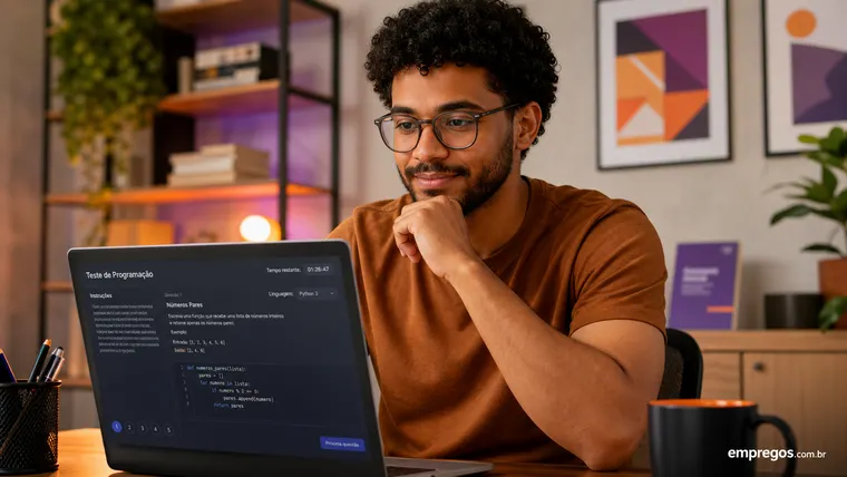 Testes Técnicos com IA: Guia para Sobreviver às Plataformas de Recrutamento Automatizado