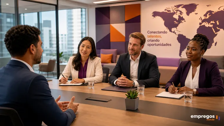 Entrevistas de Painel Multiculturais: Como se Comportar com Entrevistadores de Três Países