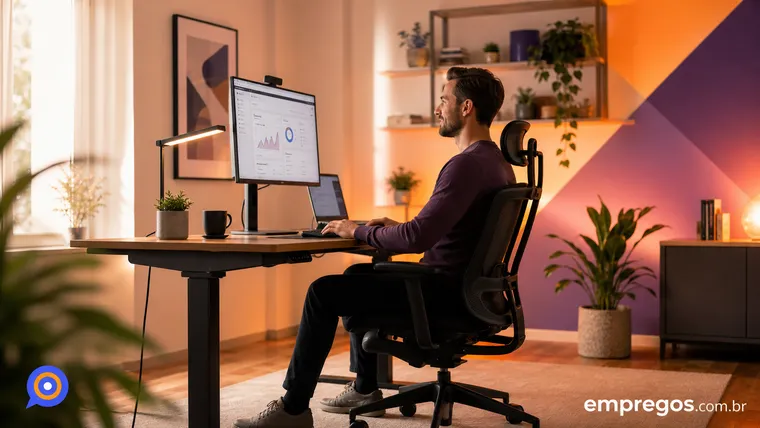 Como Criar um Ambiente de Home Office Otimizado para Saúde e Concentração