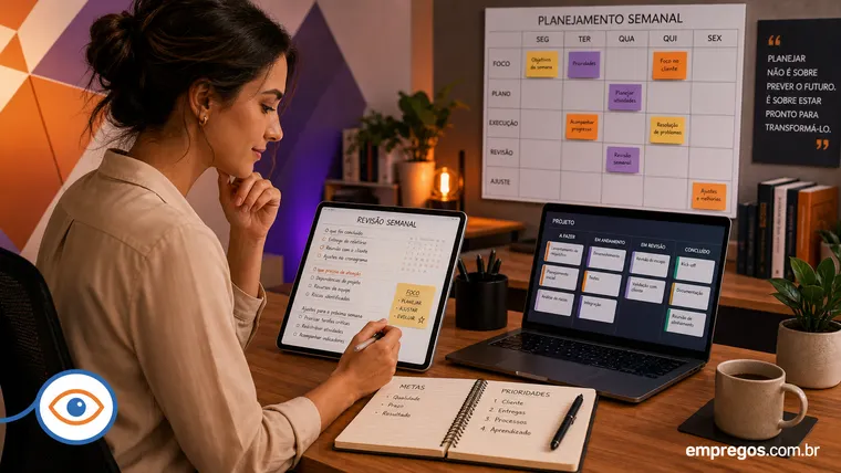 A Importância das Revisões Semanais para Ajustar o Planejamento de Projetos
