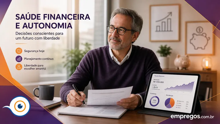 A Importância da Saúde Financeira para Garantir Autonomia nas Decisões Tardias