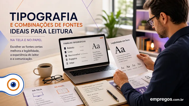 Tamanho e Família de Fontes: A Combinatória Ideal para Leitura em Tela e Papel