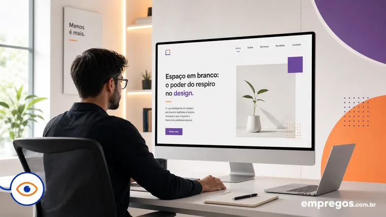 Como Distribuir Espaços em Branco para Garantir um Design Leve e Escaneável