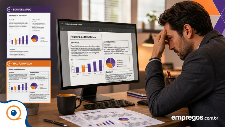 O Perigo das Caixas de Texto Desformatadas ao Exportar para PDF