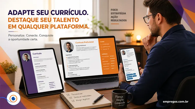 Adapte Seu Currículo para Cada Plataforma de Candidatura