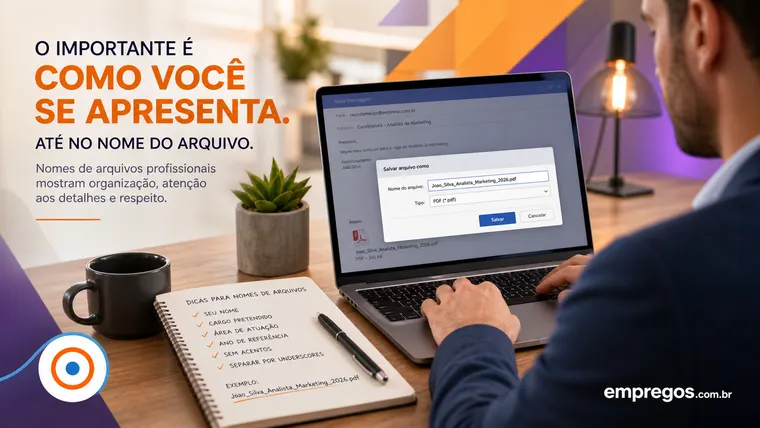 A Importância do Nome do Arquivo PDF no Envio de Candidaturas
