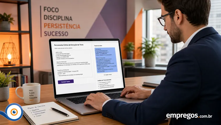 Teste Seu Currículo em Extratores de Texto Online Grátis