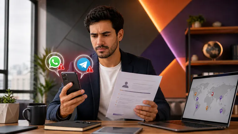 O Que Não Fazer ao Compartilhar Currículos em Grupos Públicos do WhatsApp ou Telegram?