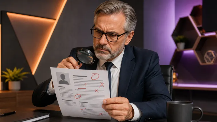 O Impacto de Erros de Concordância Verbal no Descarte de Currículos de Nível Sênior?