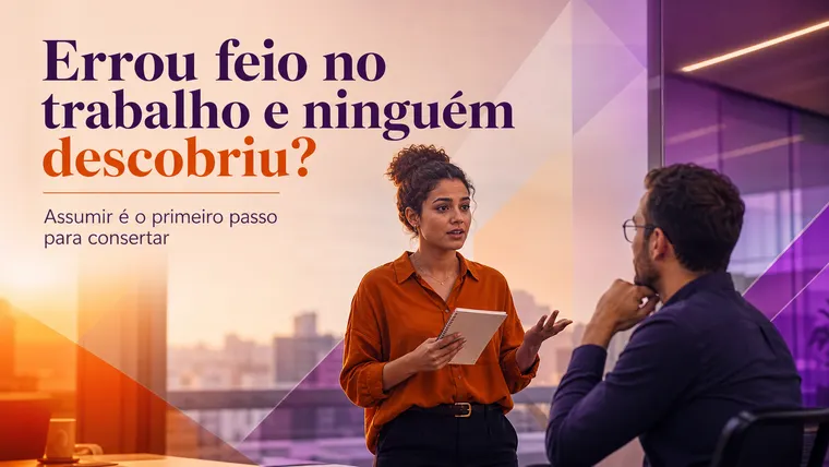 O Que Fazer Quando Você Erra Feio no Trabalho e Ninguém Descobriu Ainda?