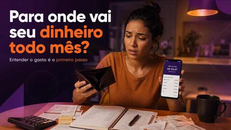 O Choque da Vida Adulta: Para Onde Vai Todo o Meu Dinheiro no Fim do Mês?