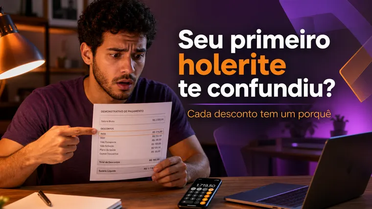 O Primeiro Holerite: Por Que Têm Tantos Descontos no Meu Salário?
