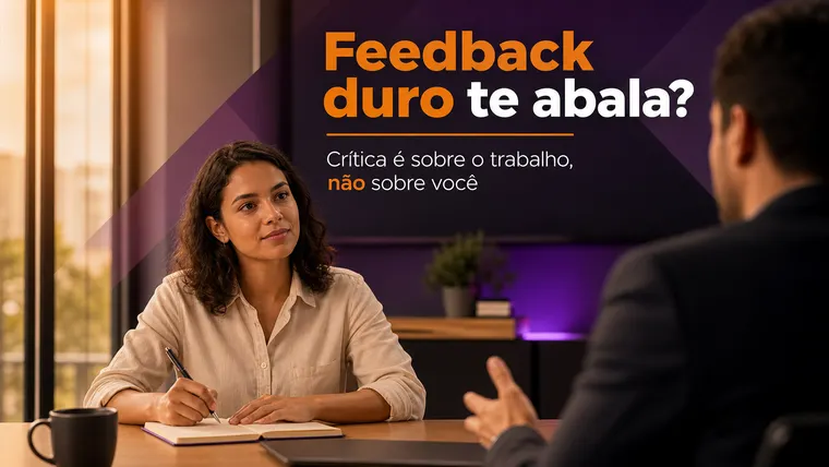 Feedback Duro Te Abala? Como Aceitar Críticas Severas sem Levar para o Lado Pessoal
