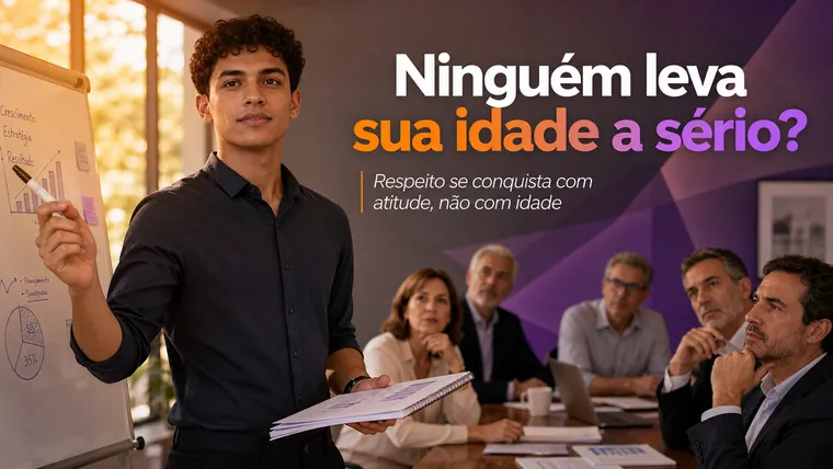 Ninguém Leva Sua Idade a Sério? Como Construir Confiança e Conquistar Respeito