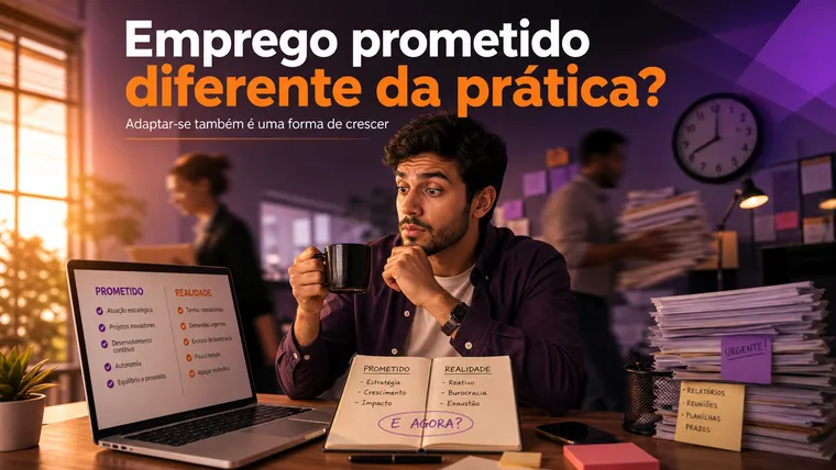 Emprego Prometido Diferente da Prática: O Que Fazer Quando a Realidade Bate à Porta?