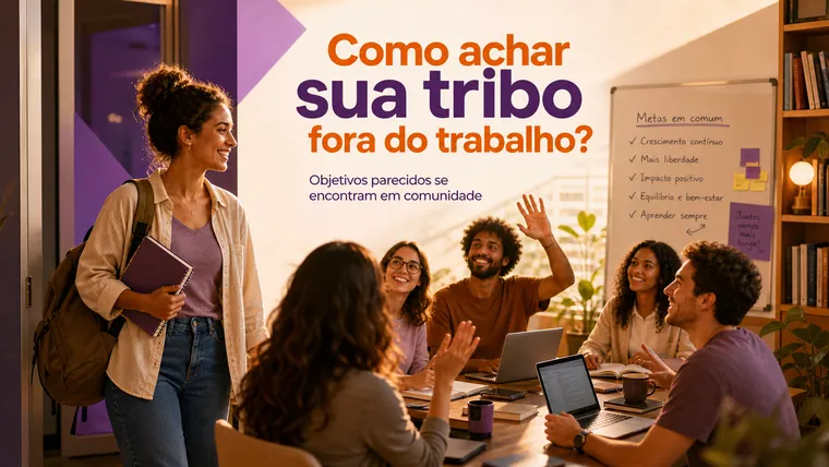 Como Encontrar Pessoas com os Mesmos Objetivos que Você Fora do Trabalho?