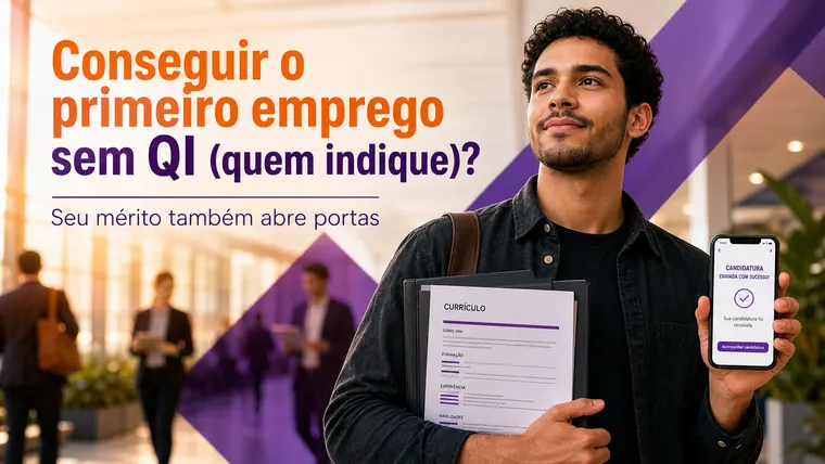 Conseguir o Primeiro Emprego Sem QI (Quem Indique)? É Possível — Veja Como