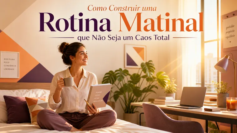 Como Construir uma Rotina Matinal que Não Seja um Caos Total?