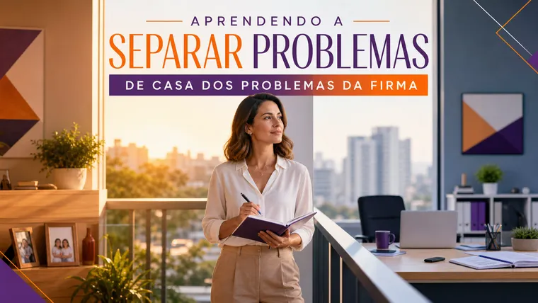 Aprendendo a Separar Problemas de Casa dos Problemas da Firma