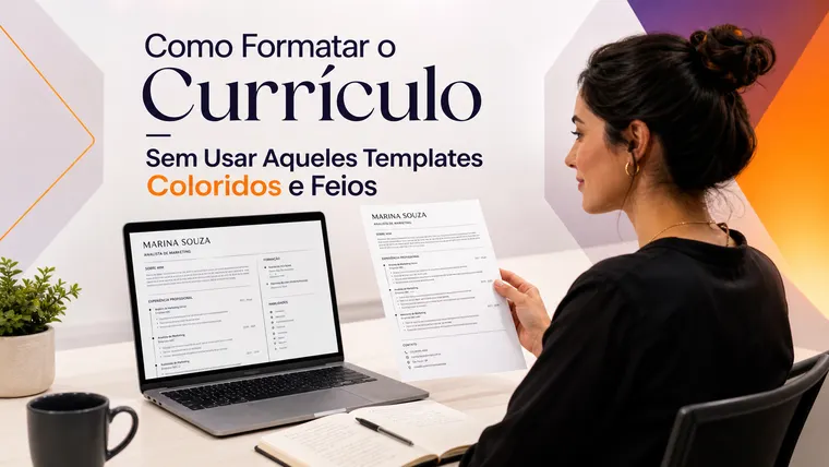 Como Formatar o Currículo Sem Usar Aqueles Templates Coloridos e Feios