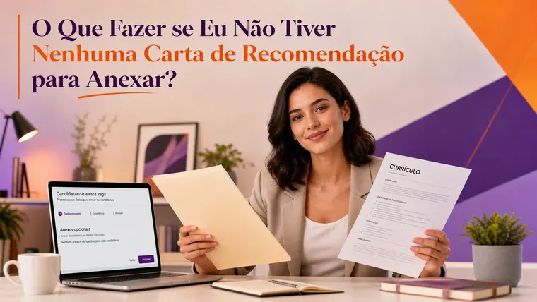 O Que Fazer se Eu Não Tiver Nenhuma Carta de Recomendação para Anexar?