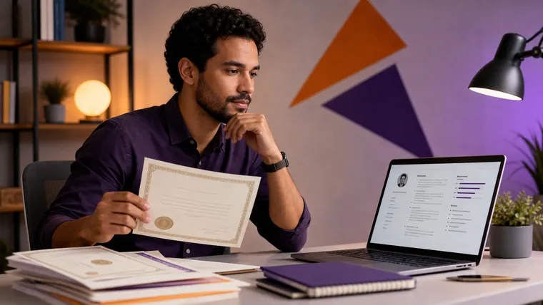 Devo Colocar Meus Diplomas de Cursos de 2 Horas no Currículo?